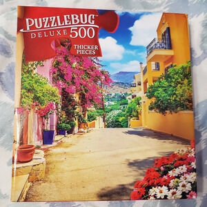 Puzzlebug Deluxe Cra-Z-Art Kefalonia Greece Puzzle 500 PCS 20x12